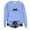 Light Blue [Halloween Sweatshirt for Women Clearance Sales] IDOLO6072433, variant on IDOCLOTHES Halloween Sweatshirt Women Oversized Cute Back Cat Printed Fall Sweaters for Women Going Out Tops Womens Fall Fashion Clothing Women's Outfits Orange, S