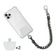 thumbnail image 2 of Cordón para teléfono celular con parche, correa de muñeca universal para teléfono inteligente, incluye 1 cordón para teléfono y 2 lengüetas para sujetar el teléfono, 2 of 8