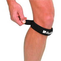 Mueller Jumper's Sports Care, Adjustable Knee Brace Strap, Black One Size