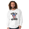 thumbnail image 5 of Viva La Puerto Rico Se Levanta Pride Sweatshirt for Men or Women Brisco Brands S, 5 of 5