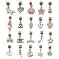 thumbnail image 3 of 64Pcs/Set DIY Charm Bracelet Gift Box Jewelry Making Kit With Beads Charms Pendants, 3 of 6