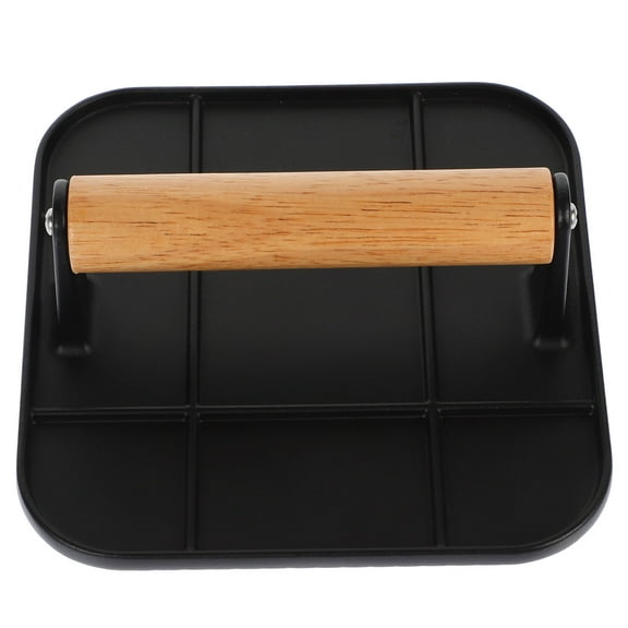 Masteelf Burger Press for Griddle Aluminum Alloy Press Plate 16.00X16.00X6.00CM