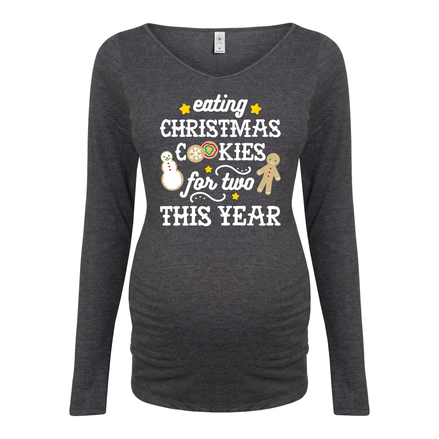 Maternity Long Sleeve T-Shirt - Walmart 