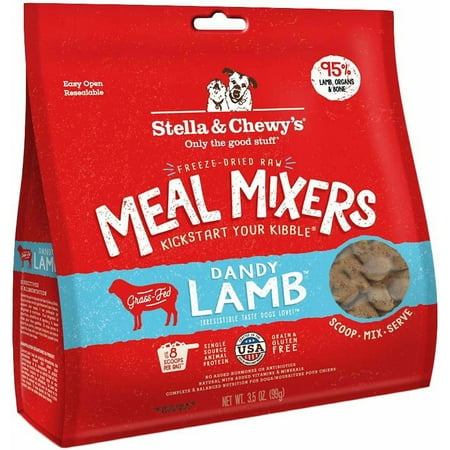 UPC: 0186011001769 | Stella & Chewy s Dandy Lamb Meal Mixers Freeze-Dried Dry Dog Food  3.5 oz.