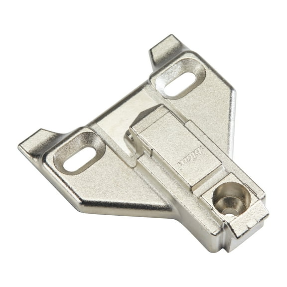 Blum Clip Face Frame Mounting Plate with Off-Center Mount, 3mm