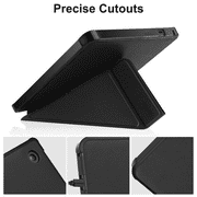 For Kobo Sage 2021 Released 8 E-Reader, Soft TPU Matte Back Cover, Slim Smart Folio Case with Magnetic Closure and Kickstand - Black
