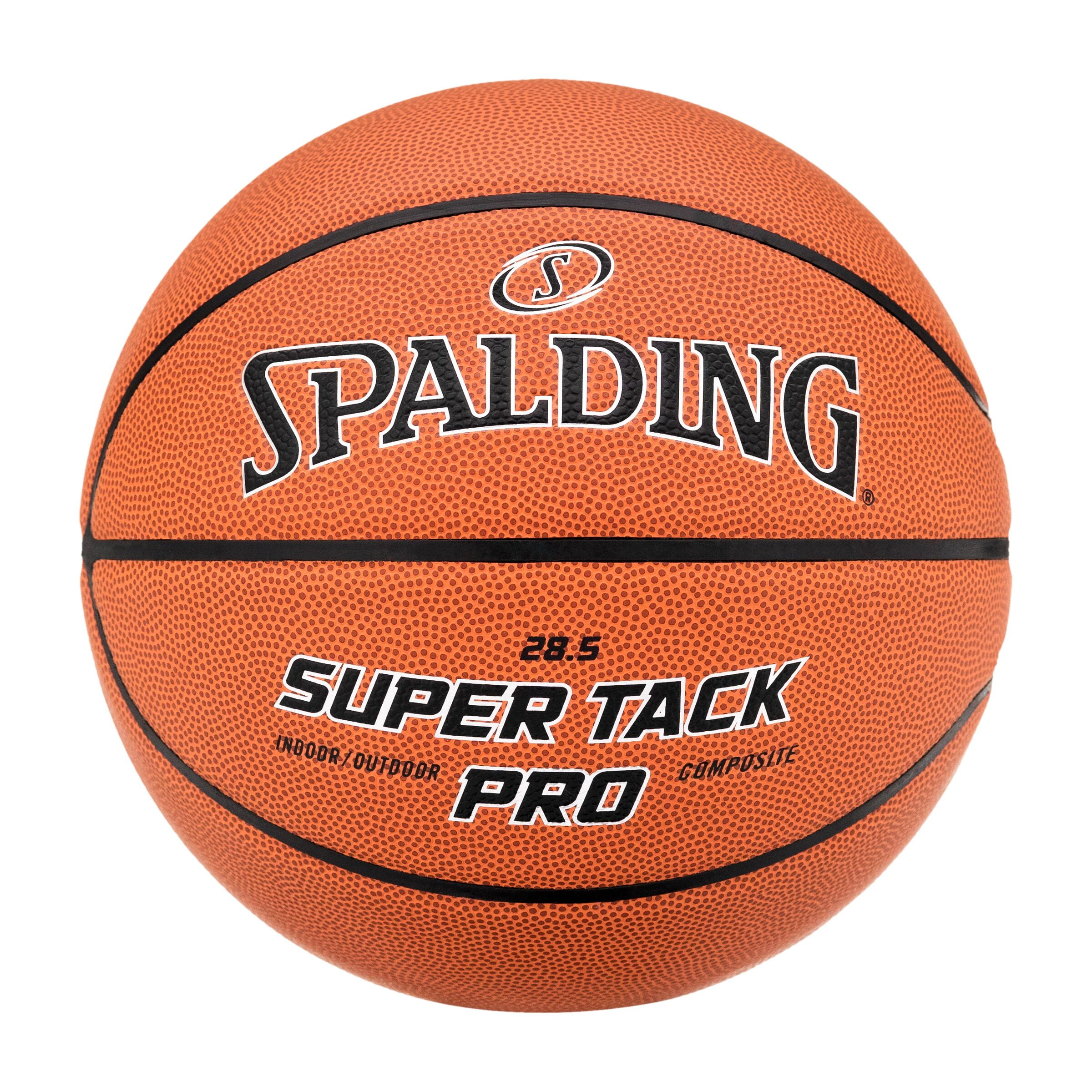 Spalding Super Tack Pro Indoor and Outdoor Basketball- 28.5 In.,