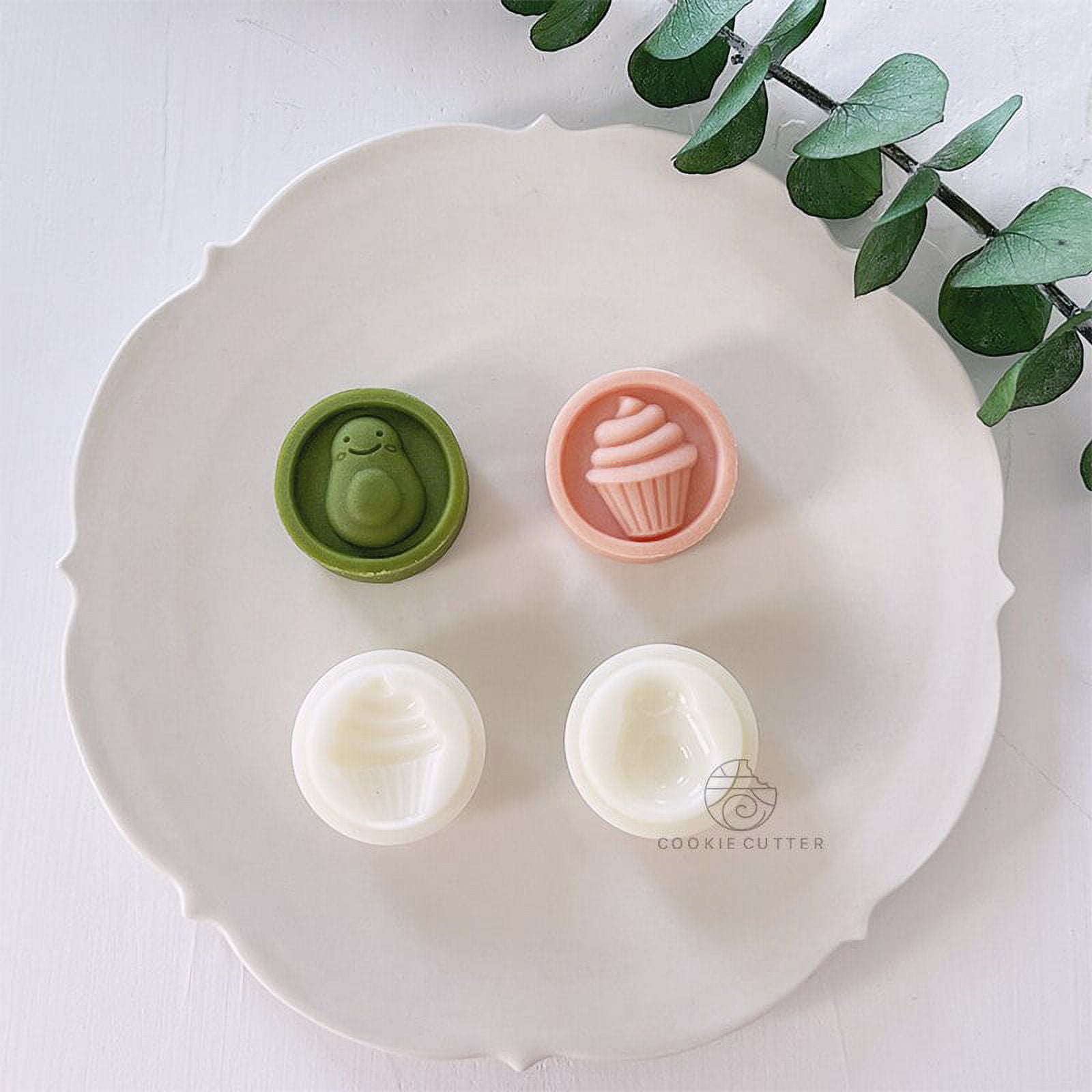 Plastic Mooncake Mold 125/150g 3D Lotus Stamp Cookie Cutter Mould DIY —  CHIMIYA