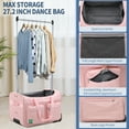 thumbnail image 4 of Slsy Dance Bag With Garment Rack, 28" Dance Costumes Rolling Garment Bags with Wheels for Competition, Shows, Performances, Travel, 4 of 11