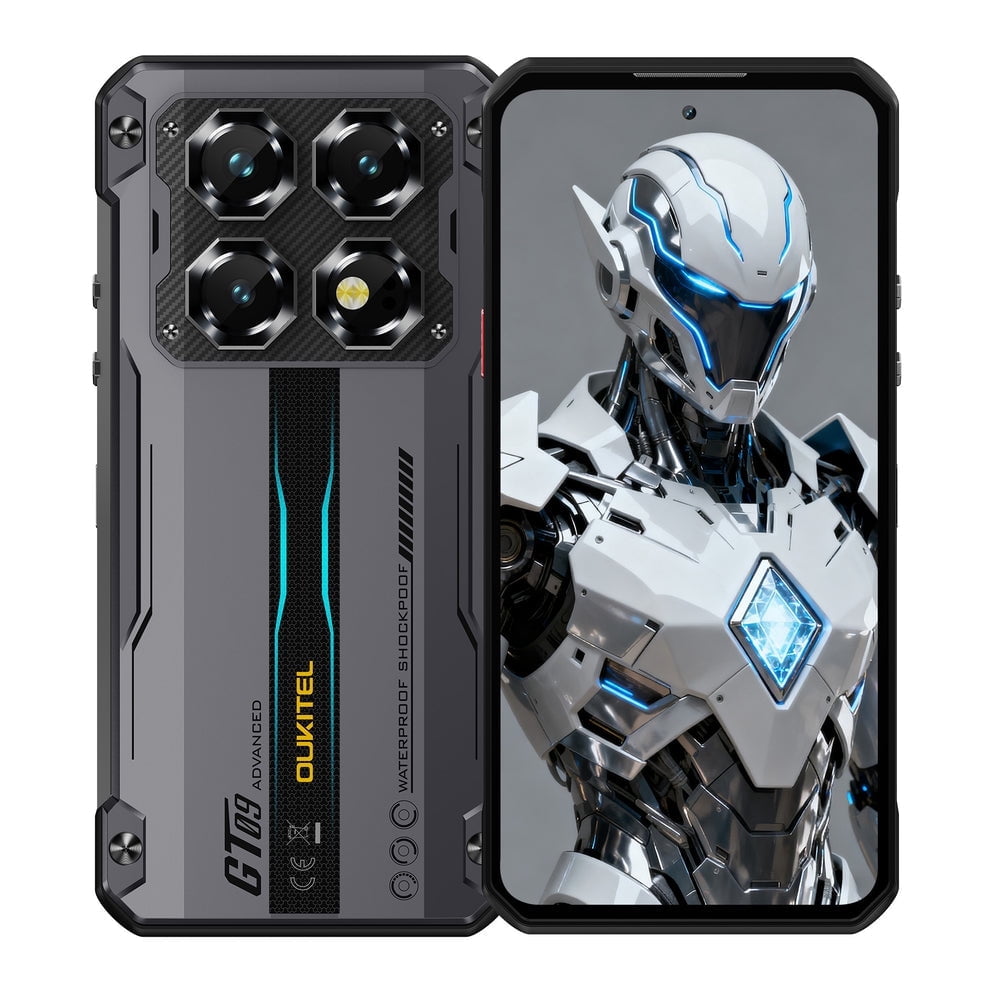 Oukitel WP60 5G Rugged Phone 7.2'' HD+ Display 10,000mAh Big Battery 108MP Camera Android 15(48GB+512GB NFC)