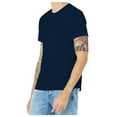 thumbnail image 4 of Yellow Rooster Unisex Made In The USA Jersey Short Sleeve T-Shirts Navy M, 4 of 6
