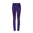 thumbnail image 5 of Goodeals Saving,Women's Yoga Leggings Sparkle Sequin Print Pants High Waisted Athletic Workout Legging Non See Through Pant(Multicolor,XL), 5 of 5