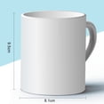 thumbnail image 3 of Tazas de cerámica blanca para sublimación MYSUB de 11 oz, paquete de 36, 3 of 7
