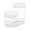 White, variant on Homelife Fruit Basket for Kitchen Multi Tier Storage Storage Bin Multi Tier Fruit Bowl Wire Basket Organizer for Vegetable Snack Potato Onion