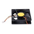 thumbnail image 3 of 3X Radiador de Enfriamiento de Disipador Térmico de Ventilador de 3 de 90 mm Y 25 mm para Computadora PC CPU 12V, 3 of 8