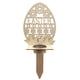 thumbnail image 4 of Wosthever Alimentador de animales salvajes, bandeja de alimentación de madera, estacas para jardín, patio, patrón de Pascua, decoración DIY, regalos de Tipo 2 5piezas Wosthever CBP188919, 4 of 4
