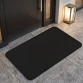 thumbnail image 2 of Ultra Thin Door Mat Indoor Entrance, 1/10 in Thin Door Mats for Inside Entry, Non-Slip Rubber Backing Washable Doormat, Fade Resistant, Absorbent, Low Profile Dirt Trapper, 24"X16", 2 of 8