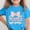 Blue, variant on SGFCWSX Girls T-Shirts Teens Print Short Sleeve Mothers Day Casual Graphic Tops Pink Size 14-15 Years
