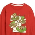 thumbnail image 3 of Marvel Guardians of the Galaxy - Groot Characters - Toddler And Youth Long Sleeve Graphic T-Shirt, 3 of 5