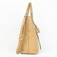 thumbnail image 4 of Pre-Owned Prada Tan Front Pocket Large Shopping Tote Handbag Vitello Daino Leather, 4 of 10