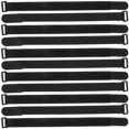 thumbnail image 4 of Miangastore 20 Pcs Sangle de Remplacement pour Tuyau d'Extincteur Support d'Extincteur Compatible avec Extincteurs à Poudre Sèche Rechargeables Noir, 4 of 8