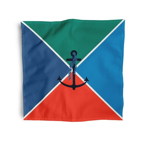 

Simply Daisy 18 x 18 Multi Anchor Flag Napkins Set of 4