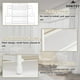 thumbnail image 5 of Organizador de encimera EKNITEY de 3 niveles para almacenamiento de baño, color blanco, 5 of 6