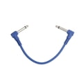 thumbnail image 3 of Colorful Guitar Effect Pedal Cables Instrument Audio Leads Patch Cord 21cm Length 1/4 Inch Right Angle TS Plug 6pcs/pack, 3 of 7