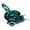 Black / Turquoise, variant on Horse Knotted Roping Western Barrel Reins Nylon Braided 8 Ft. Rein Teal 607129