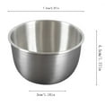 thumbnail image 2 of Bexikou 10Pcs Mini Sauce Cups,Stainless Steel Sauce Dishes, Sauce Dipping Bowl, Condiment Sauce Cups Seasoning Dishes Dip Bowls Serving Dishes Sushi Soy Dishes for Home Party, 2 of 8