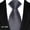 RU-O8, variant on Durable and Elegant Men's Classic Tie Single Pack, Constructed from Silk Polyester Fabric Showcasing a Refined Jacquard Woven Stripe Design for Various Formal Settings