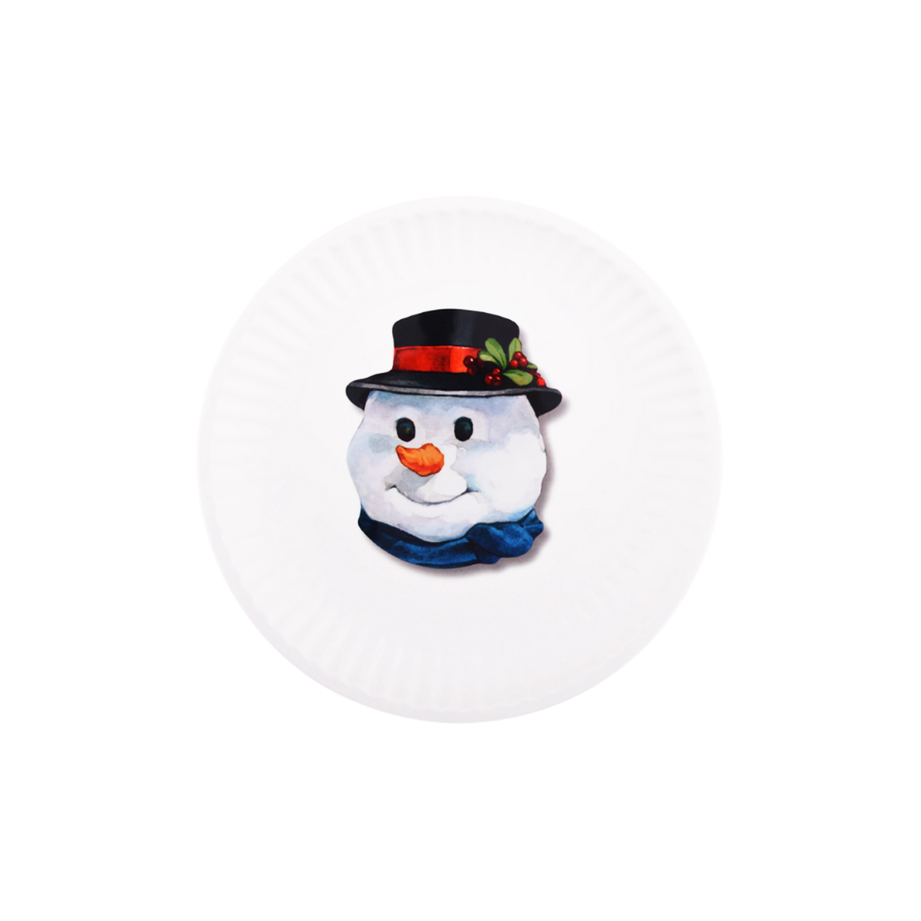 Holiday Time 8-Pack Plastic Dinner Plates