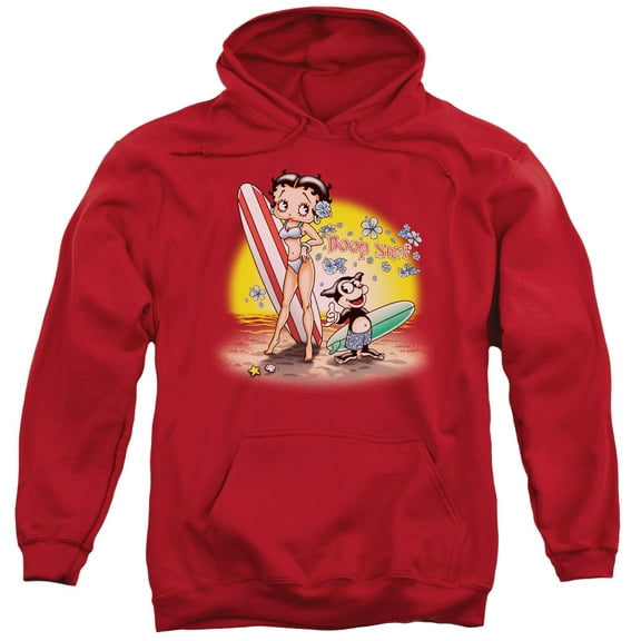 Betty Boop - Surf - Pull-Over Hoodie - Medium