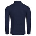 thumbnail image 3 of COOFANDY Men's Slim Fit Turtleneck Sweater Casual Knitted Twisted Pullover Solid Sweaters, 3 of 5