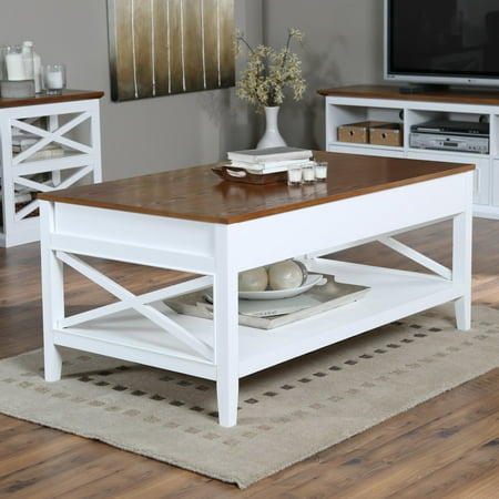 Belham Living Hampton Lift Top Coffee Table White Oak Belham Living Hampton Lift Top Coffee Table White Oak