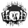 thumbnail image 2 of Buddha Sound Wall Decal Sticker, Wallmonkeys Peel & Stick Vinyl Graphic (18 in W x 16 in H), 2 of 4