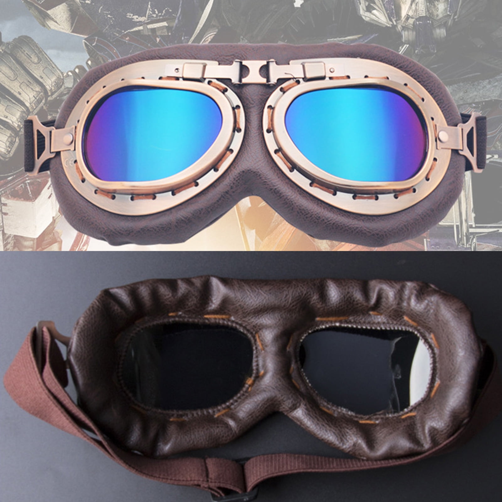 Retro Vintage MotoX Goggles retailer Glasses