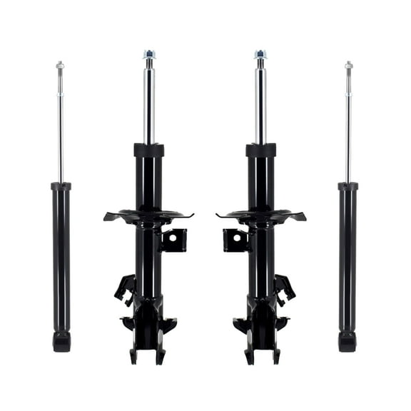 Front - Rear Set of 4 Strut-Shock For 2007-2012 Nissan Versa