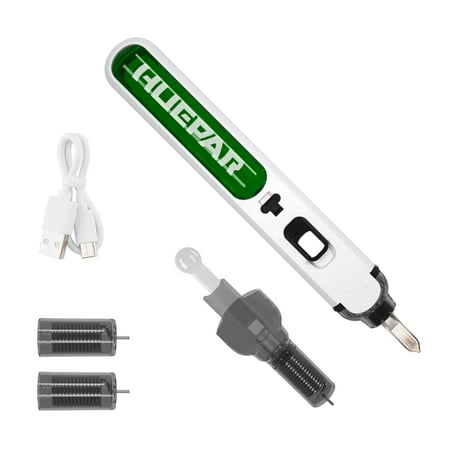 

Huepar Cordless Soldering Iron Portable Electrical Soldering Tool Rechargeable Soldering Kit 3S Heat Up Soldering Gun - HB-01