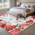 thumbnail image 4 of Valentines Love Heart Area Rugs 8'x10', Washable Small Throw Rugs for Living Room Patio, Eucalyptus Red Love Heart Vintage Indoor Outdoor Rug Non-Slip Low Pile Carpet Runner Reversible Floor Mats, 4 of 8