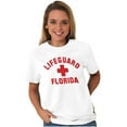 thumbnail image 3 of Florida Beach Lover FL Spring Break Men's Graphic T Shirt Tees Brisco Brands S, 3 of 6