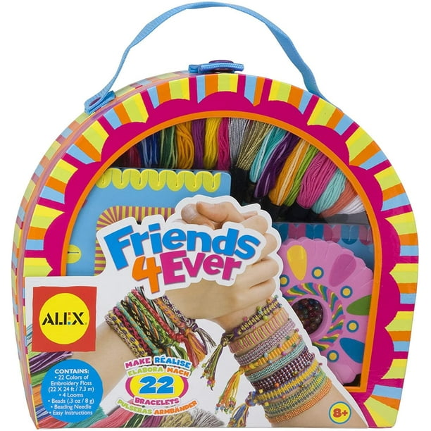 Alex DIY Friends Forever Bracelet Kit Kids Art & Craft Activity Toys