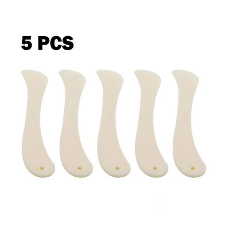 

5pcs Short Long Bone Folder Craft Tool Pastic Open Leather Folding CreasingPaper
