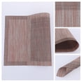 thumbnail image 2 of REGALWOVEN 8 Pack Place Mats, Placemats for Kitchen Dining Table Decor Heat Resistant Table Placemats Wipeable Table Mat Light Coffee 18*12in, 2 of 7