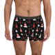 thumbnail image 1 of Balery Christmas Tree and Gold Socks Calzoncillos bóxer para hombre, ropa interior de algodón suave y transpirable con cinturilla de nailon-X-Large, 1 of 5
