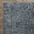 thumbnail image 3 of Loomaknoti Celena Altenz 2' x 7' Blue Abstract Indoor Runner Rug, 3 of 8