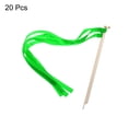 thumbnail image 3 of Unique Bargains 20Pcs Wedding Ribbon Sticks Ribbon Streamers Sticks for Wedding Celebration Green, 3 of 5