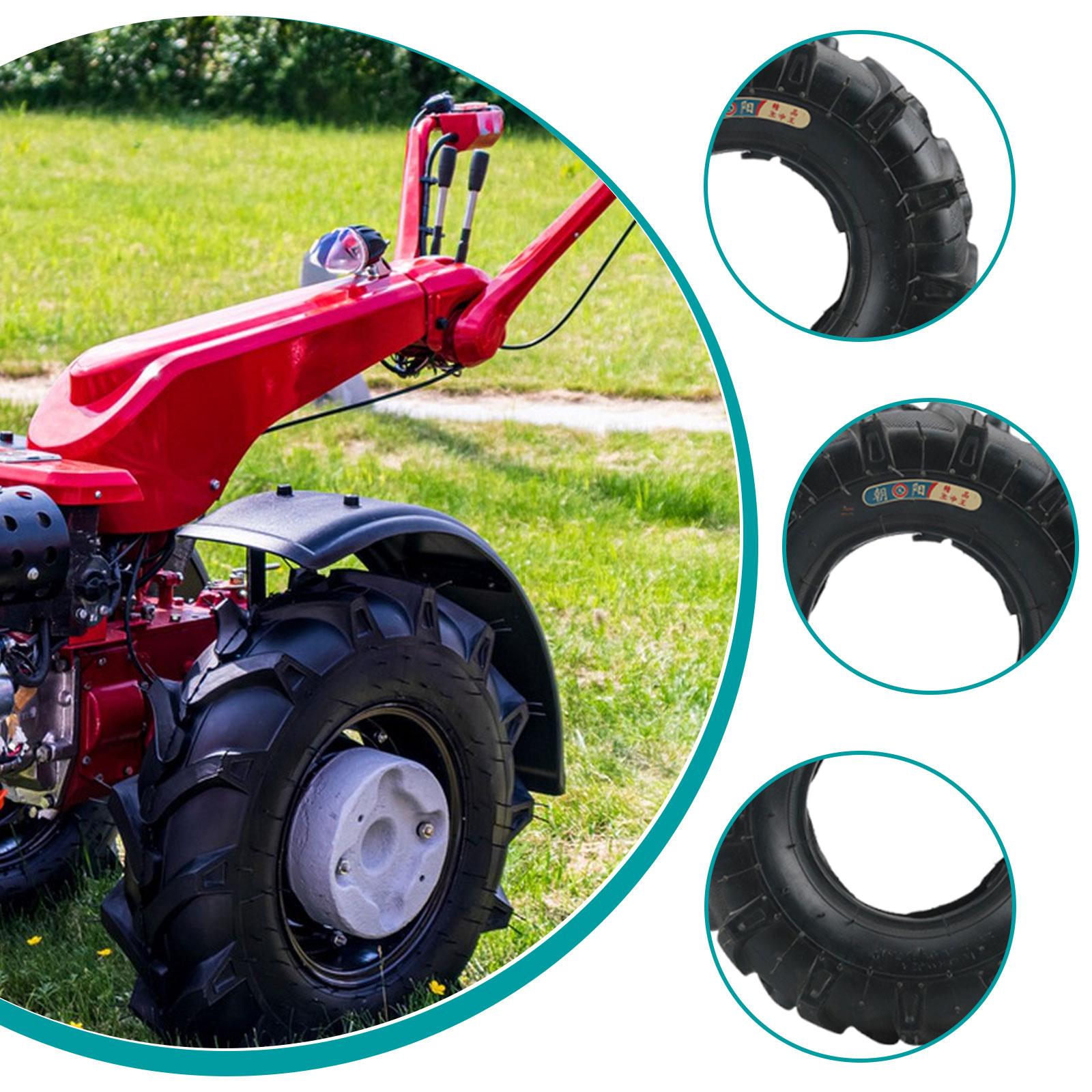 Agricultural Tiller Tire Cultivator Wheel Micro Tiller Spare Rubber Material for Farm and Garden Equipment Use