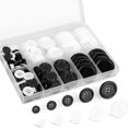 thumbnail image 1 of 160 Piezas Botones Redondos Botones de Resina Botones Artesanales con Caja de Almacenamiento para el Día de San Valentín, 2 y 4 Agujeros, Varios Tamaños Sincero Electrónica, 1 of 2
