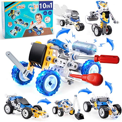 239pc Metal Alloy All-Terrain Building Set Kids Educational Construction Toy Kit 239pc Metal Alloy All-Terrain Building Set Kids Educational Construction Toy Kit